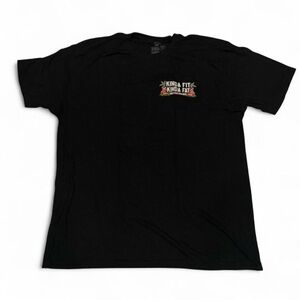 Kinda Fit Kinda Fat Black Graphic Tee - Men's Short Sleeve Shirt